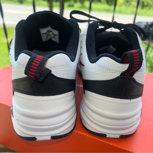 Nike Air Monarch IV Sneakers Red/White/Black Men's - Size 12EEEE - Picture 4 of 12